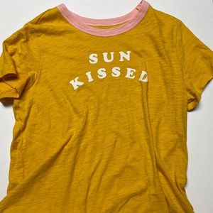 Sun Kissed Yellow Old Navy T-Shirt